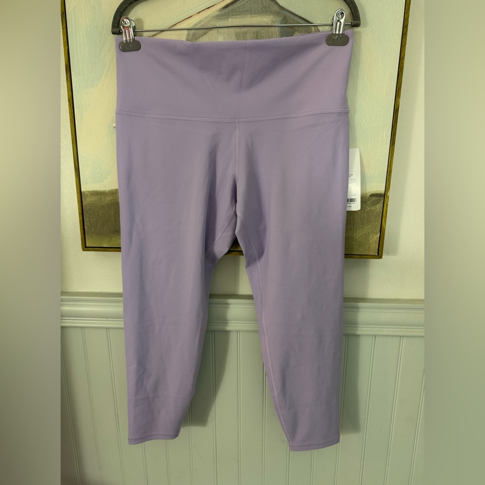 ATHLETA Ultra High Rise Elation 7/8 Tight Leggings Lavender NWT Size 1X - Picture 3 of 9